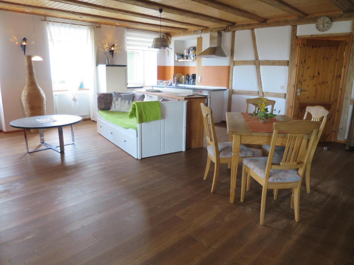 Alpaka-Ferien Apartment Wiechs am Randen Ngoại thất bức ảnh